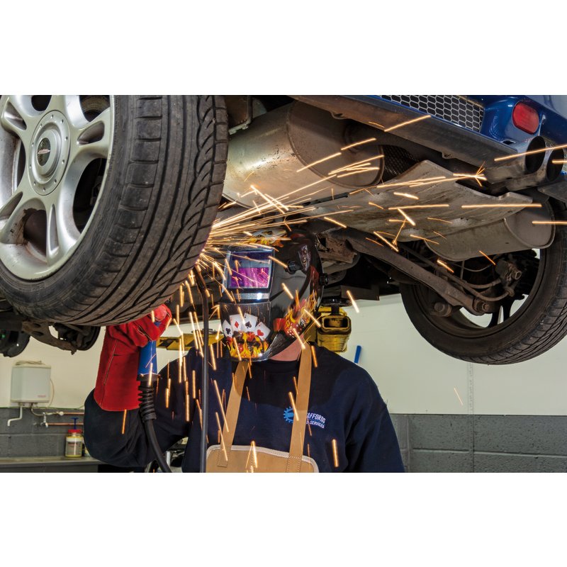 Auto-Darkening Welding Helmet, Playing Cards