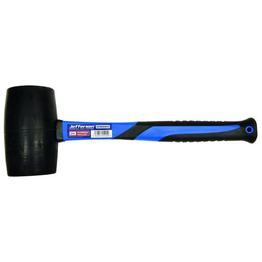 2.0lb (32oz) Black Rubber Mallet