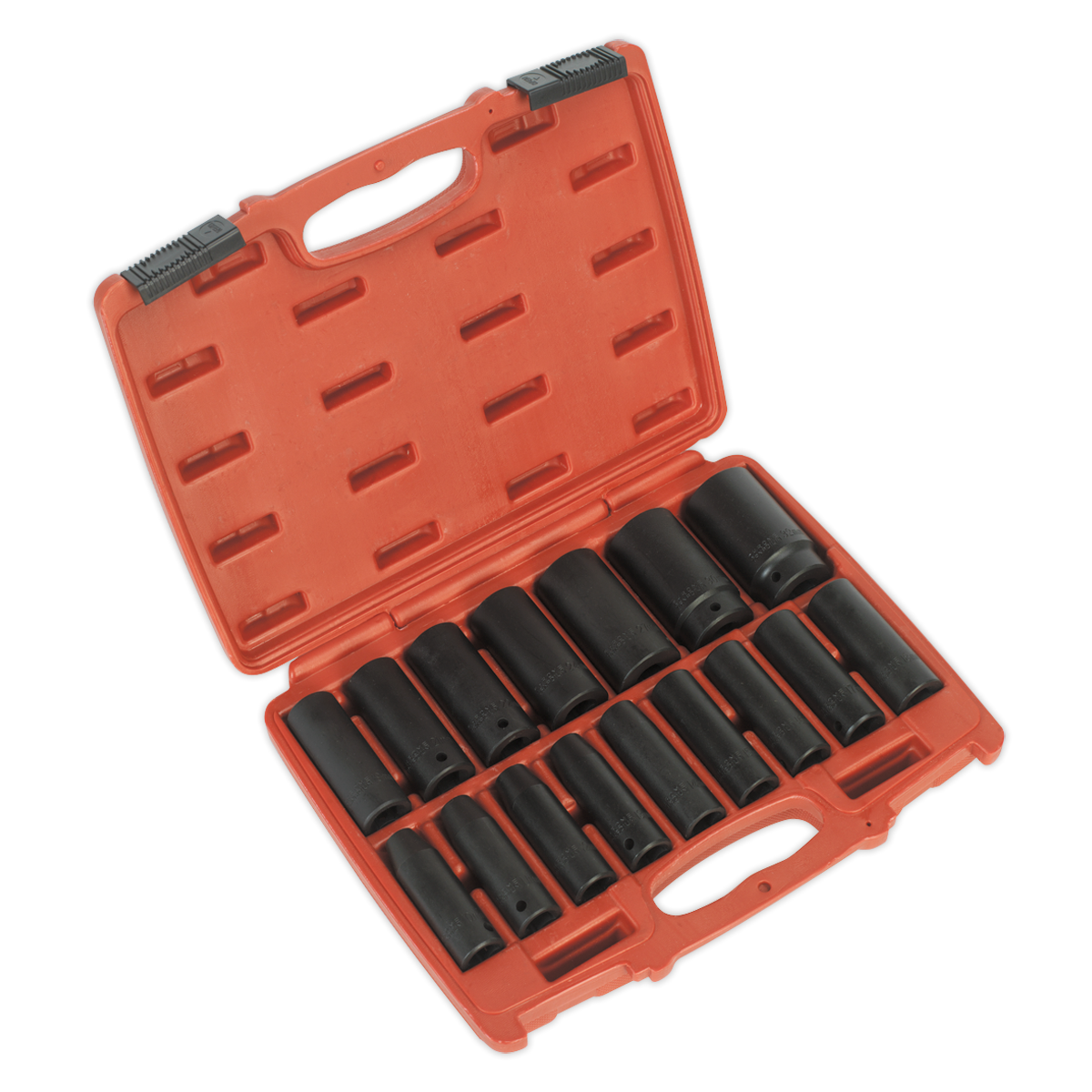 Premier Deep Impact Socket Set 1/2"Sq Drive 16pc