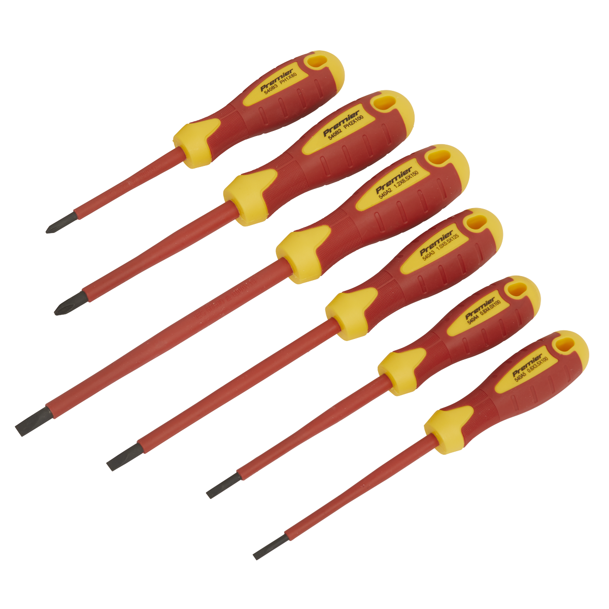 Premier Screwdriver Set 6pc - VDE Approved