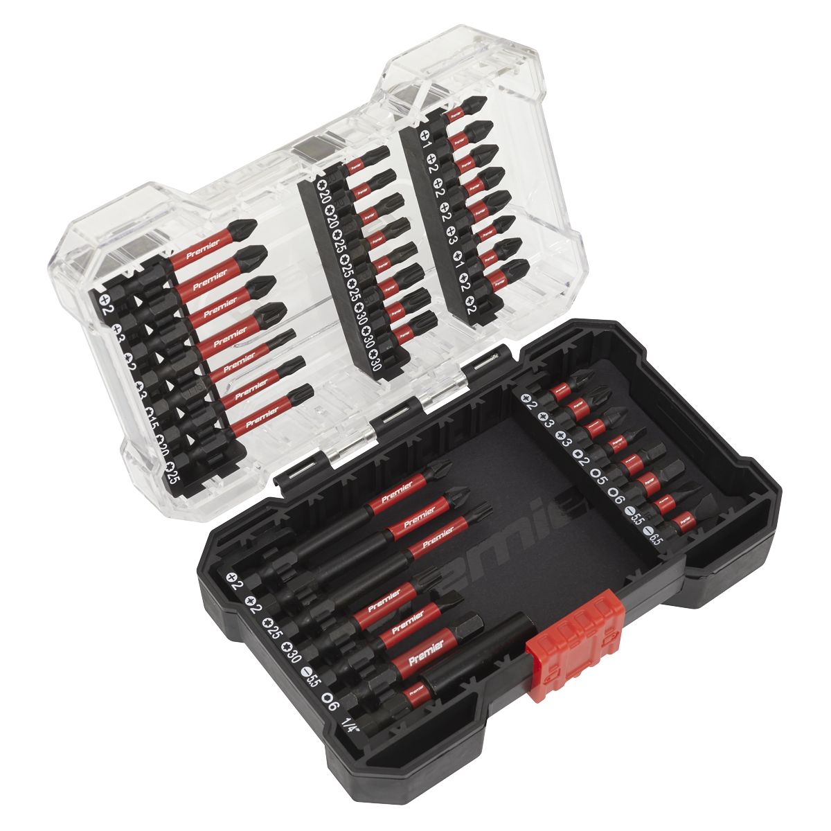 Premier Impact Grade Power Tool Bit Set 38pc