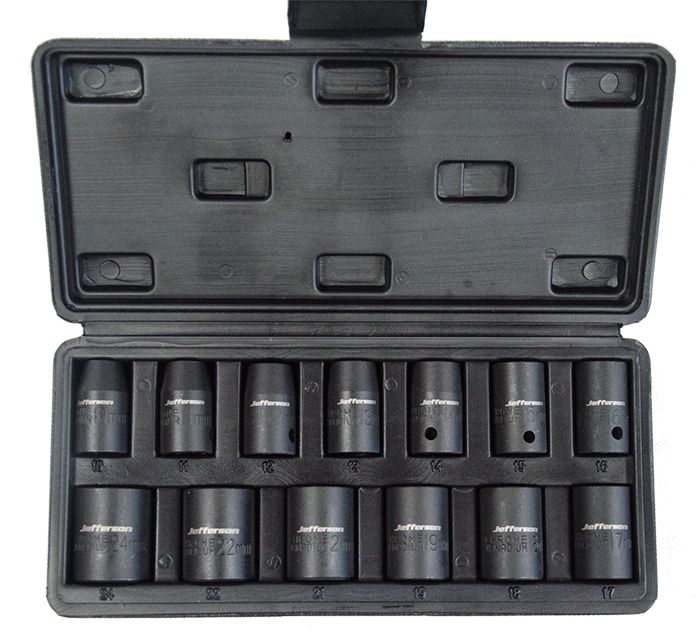 13 Piece 1/2" Impact Socket Set