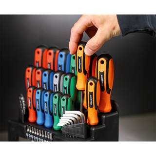 Siegen Screwdriver, Hex Key & Bit Set 44pc